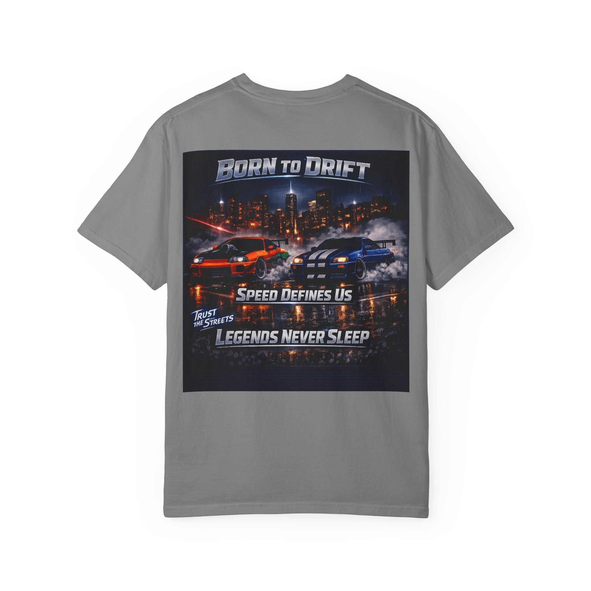 Drift Racing T-Shirt — "Ride or Die / Born to Drift" Street Racing Tee
