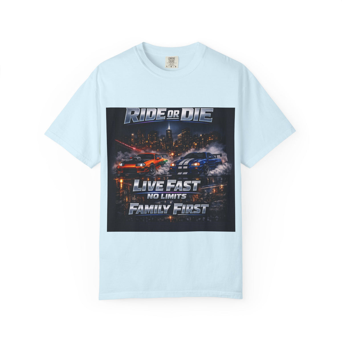 Drift Racing T-Shirt — "Ride or Die / Born to Drift" Street Racing Tee