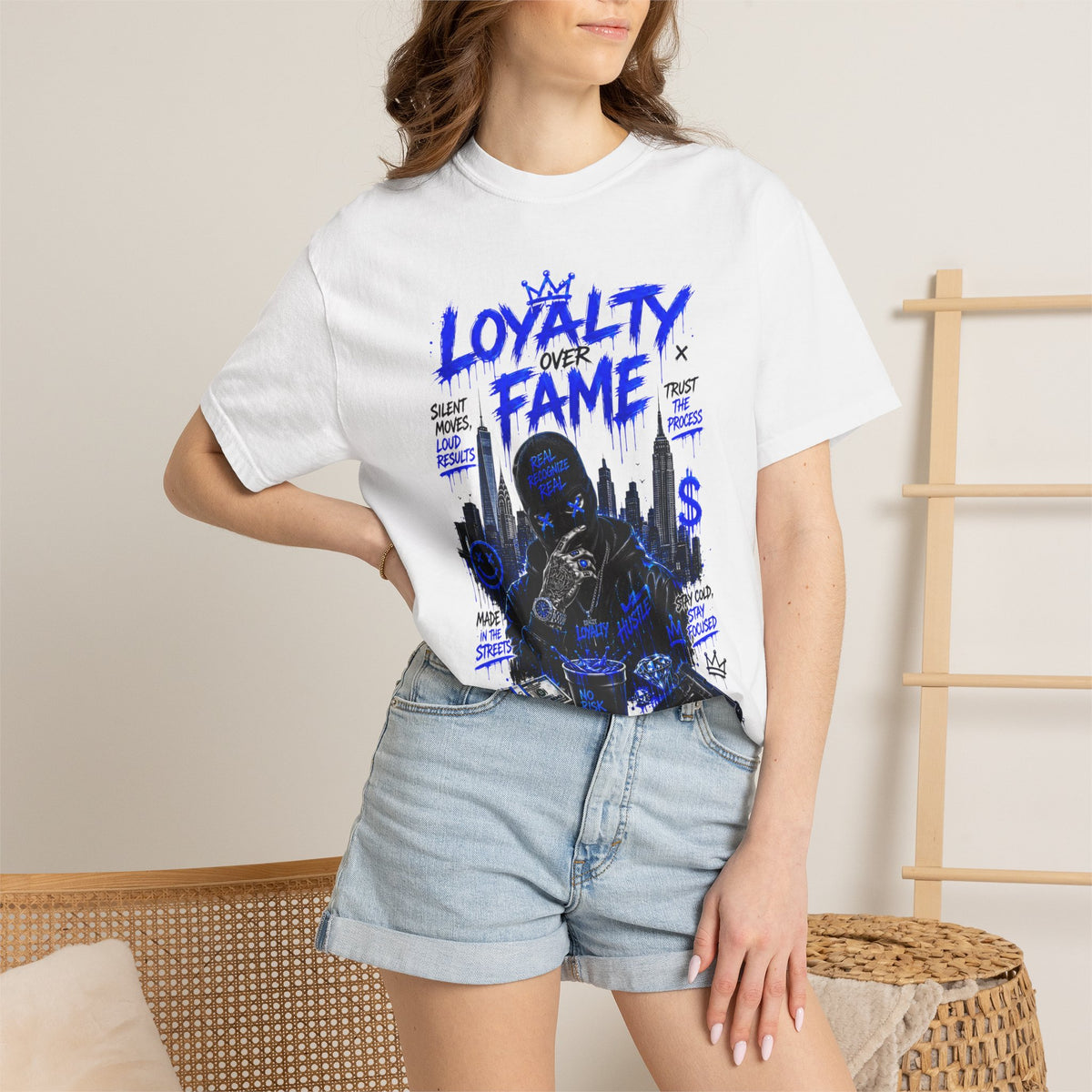 Loyalty Over Fame Graphic T-Shirt