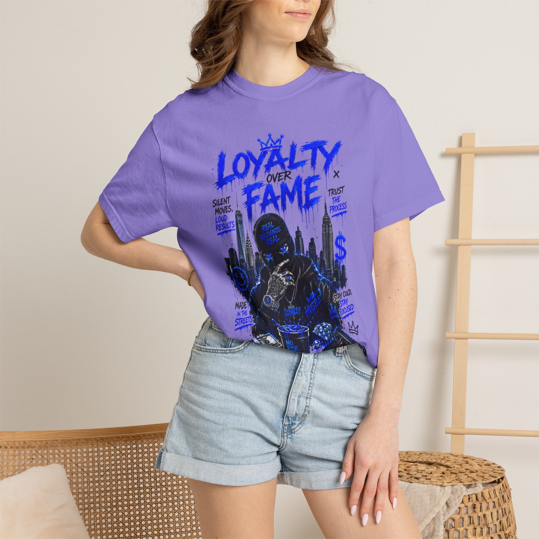 Loyalty Over Fame Graphic T-Shirt