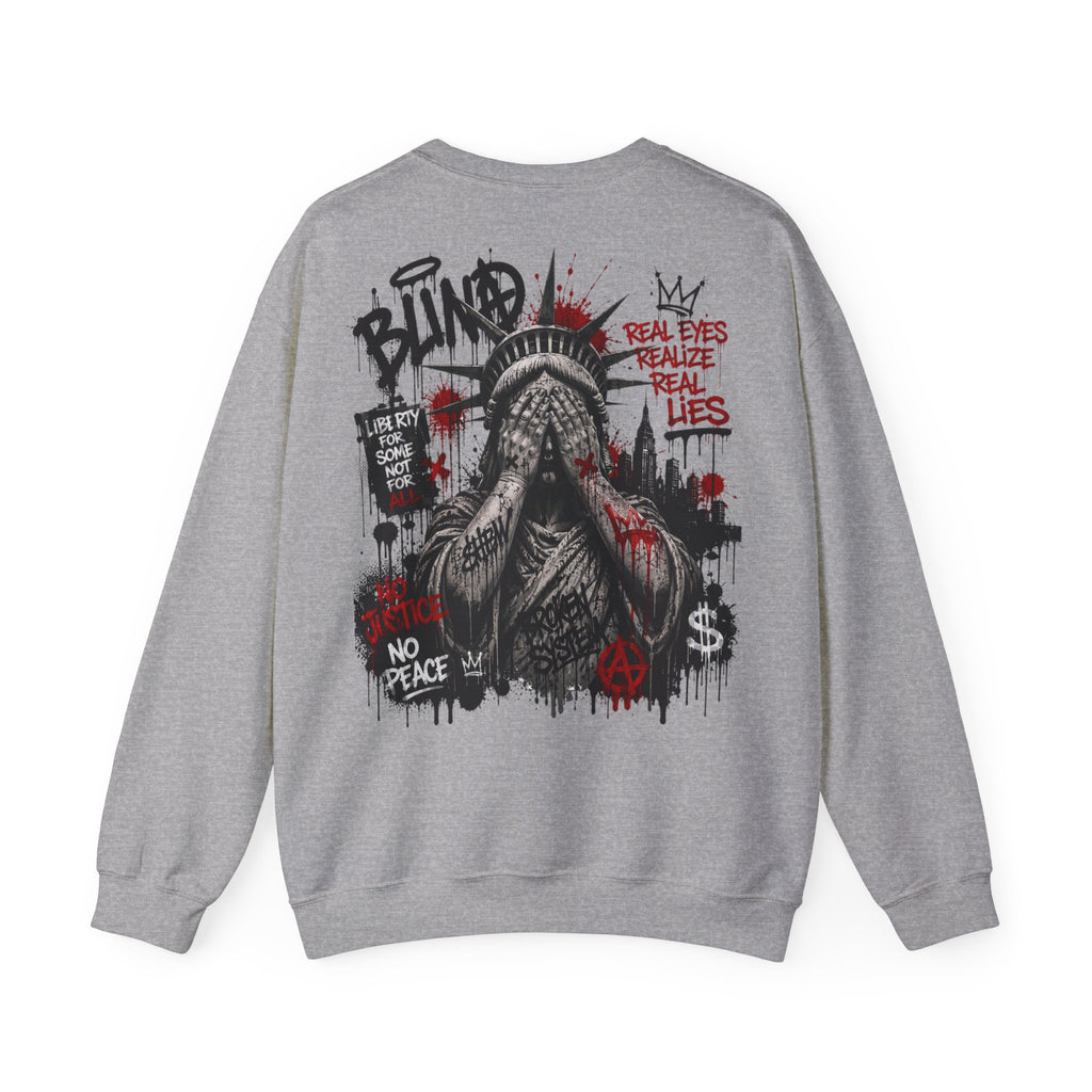 Freedom Hurts Graphic Crewneck Sweatshirt