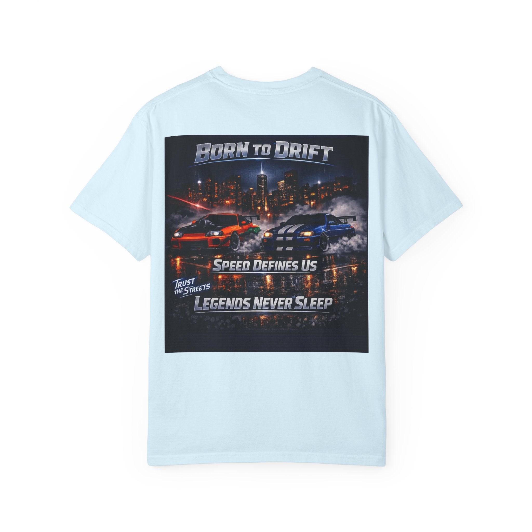 Drift Racing T-Shirt — "Ride or Die / Born to Drift" Street Racing Tee